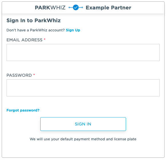 Oauth widget example